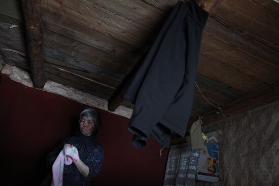 Last nomadic reindeer herders of Sychegir ethnic group