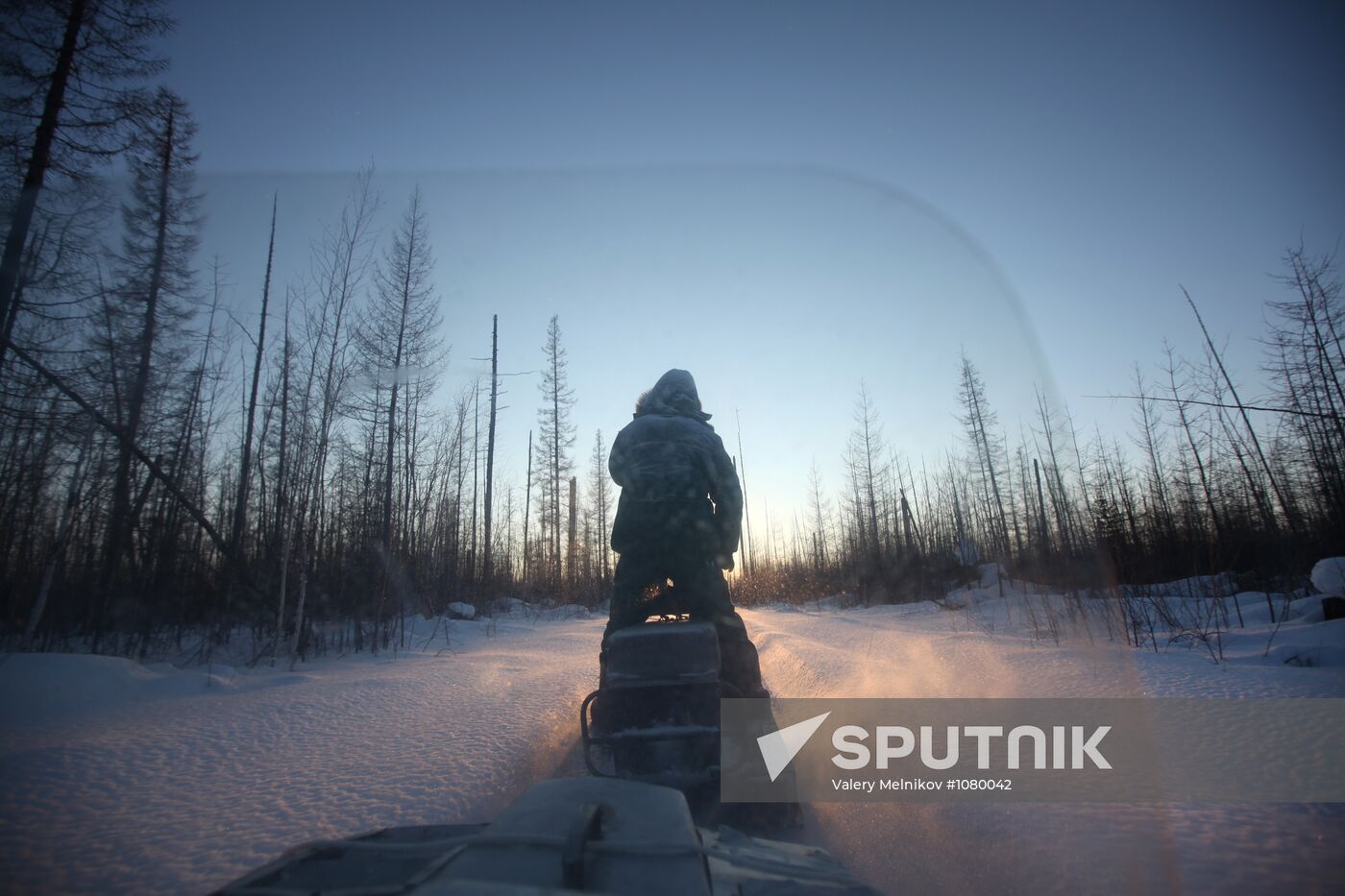 Last nomadic reindeer herders of Sychegir ethnic group