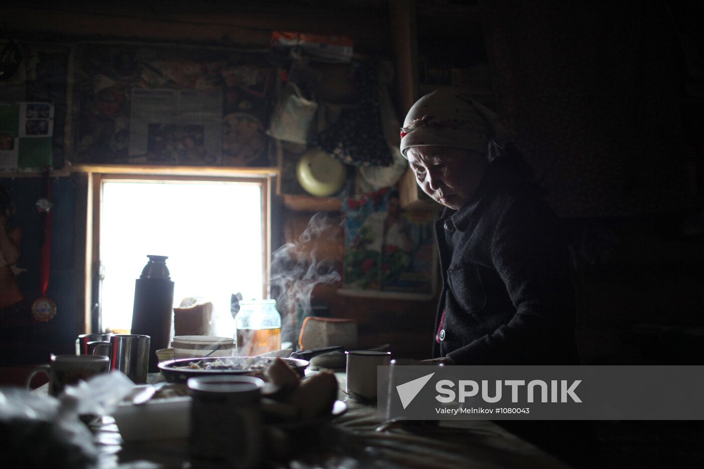 Last nomadic reindeer herders of Sychegir ethnic group