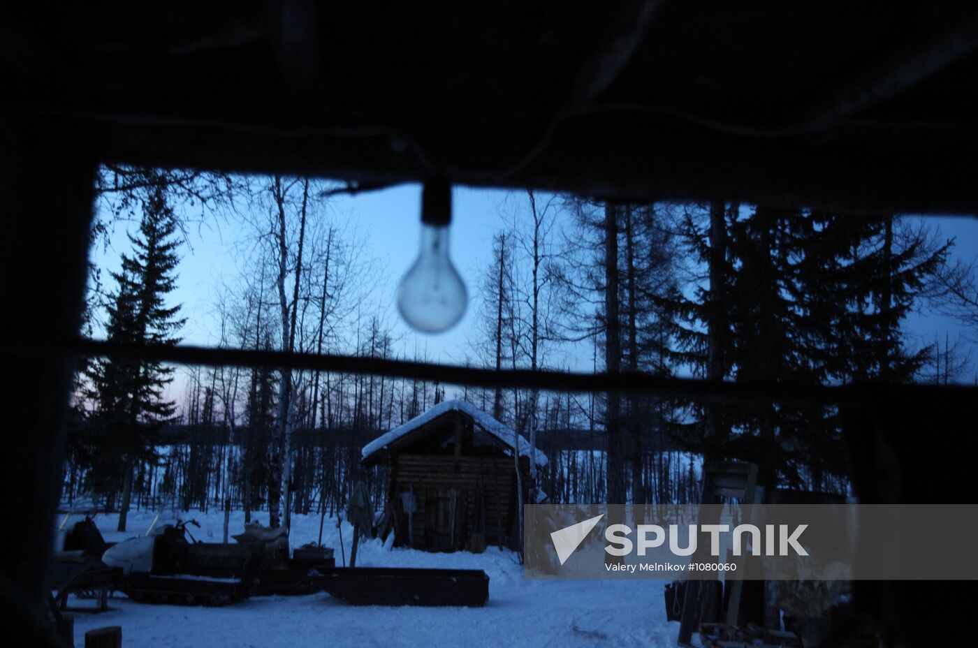 Last nomadic reindeer herders of Sychegir ethnic group