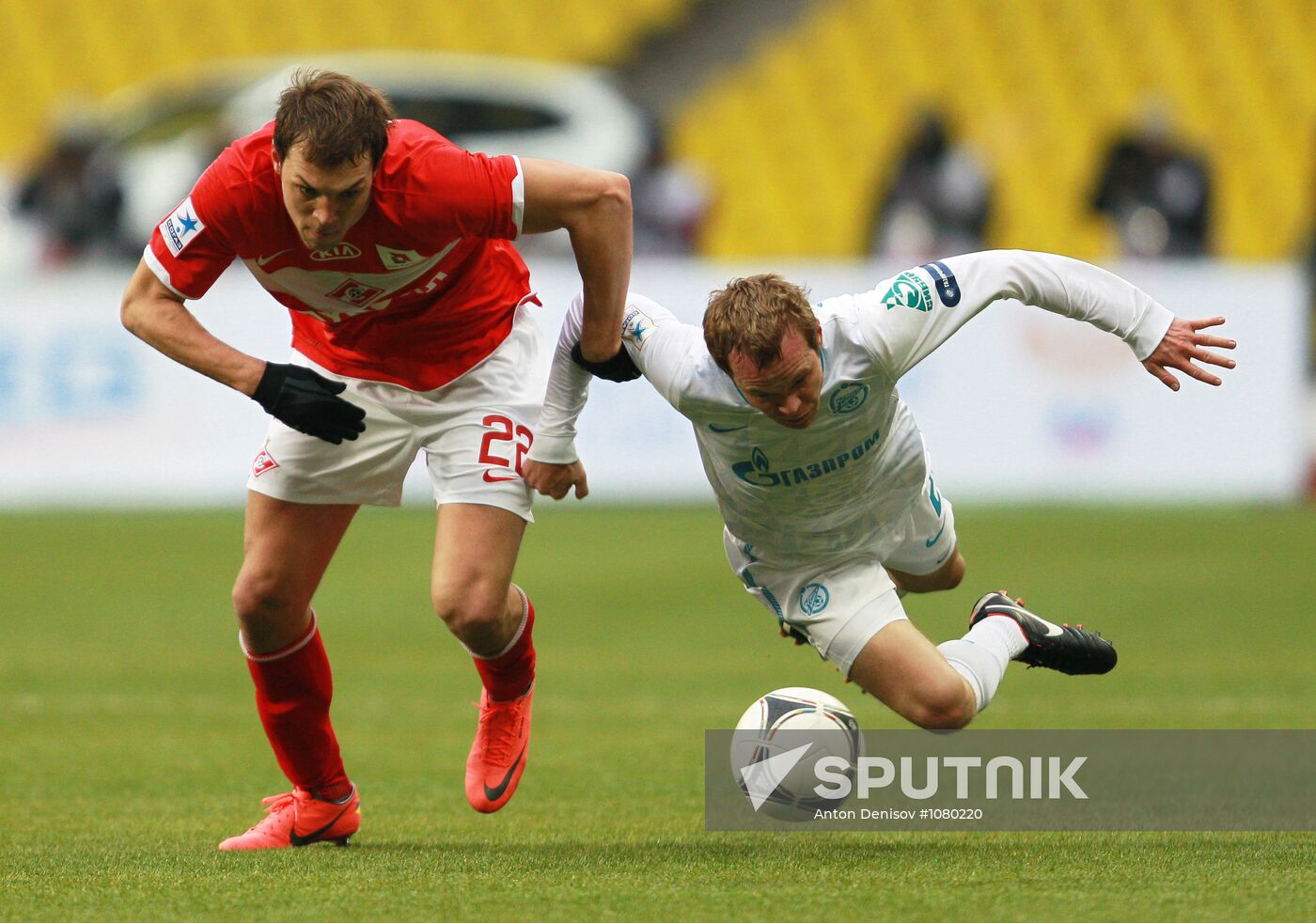Football Premier League. Match "Spartak" (Moscow) - "Zenit"
