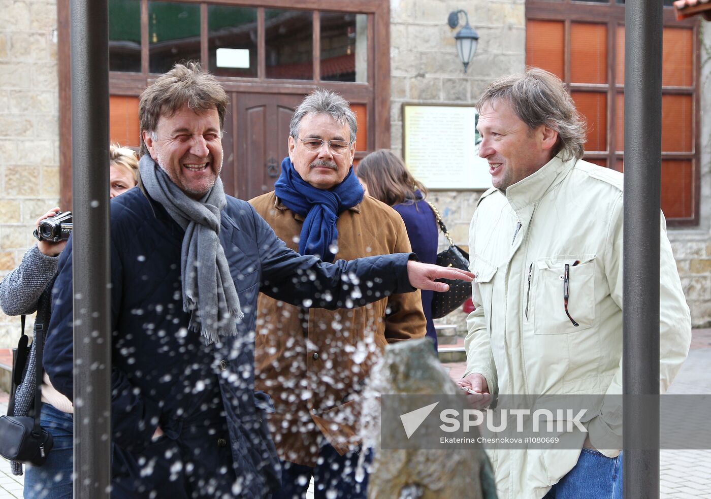 Visit by representatives of Abrau-Durso Sparkling Wine House