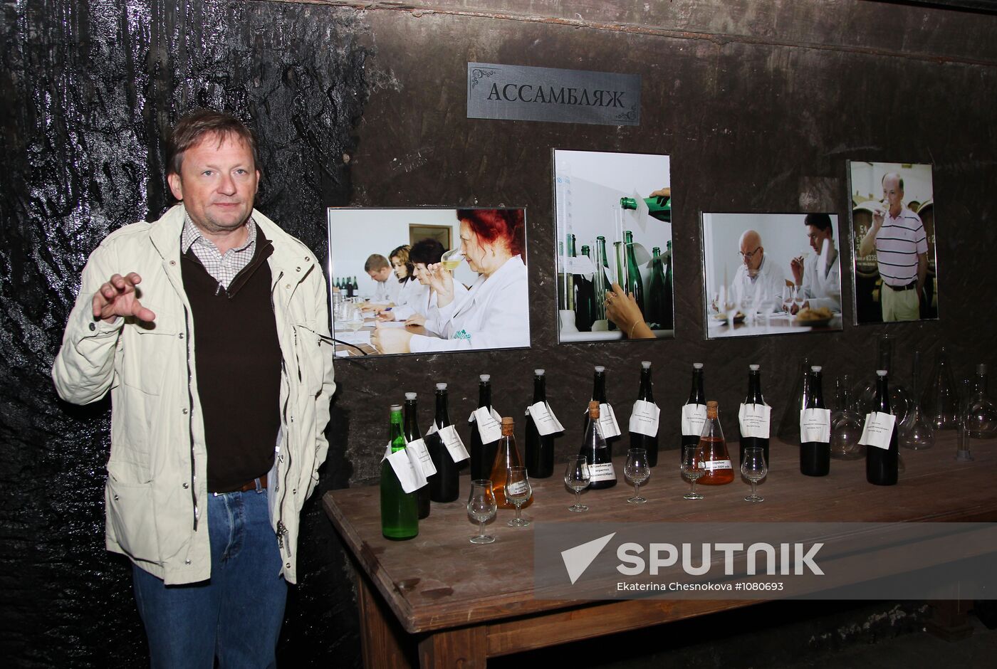 Visit by representatives of Abrau-Durso Sparkling Wine House