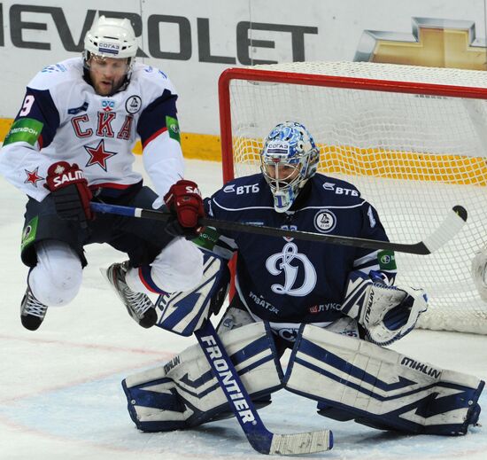 KHL. Dynamo Moscow vs. SKA St. Petersburg