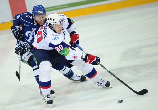 KHL. Dynamo Moscow vs. SKA St. Petersburg