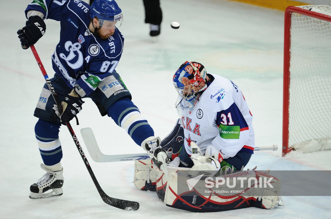 KHL. Dynamo Moscow vs. SKA St. Petersburg