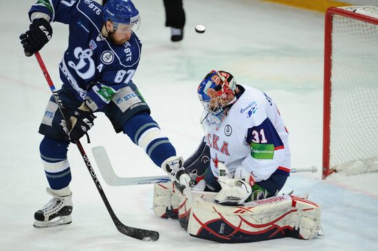 KHL. Dynamo Moscow vs. SKA St. Petersburg
