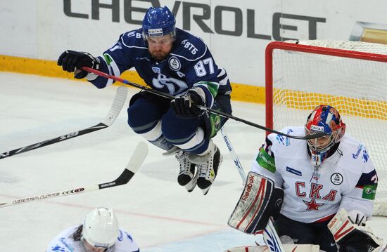 KHL. Dynamo Moscow vs. SKA St. Petersburg