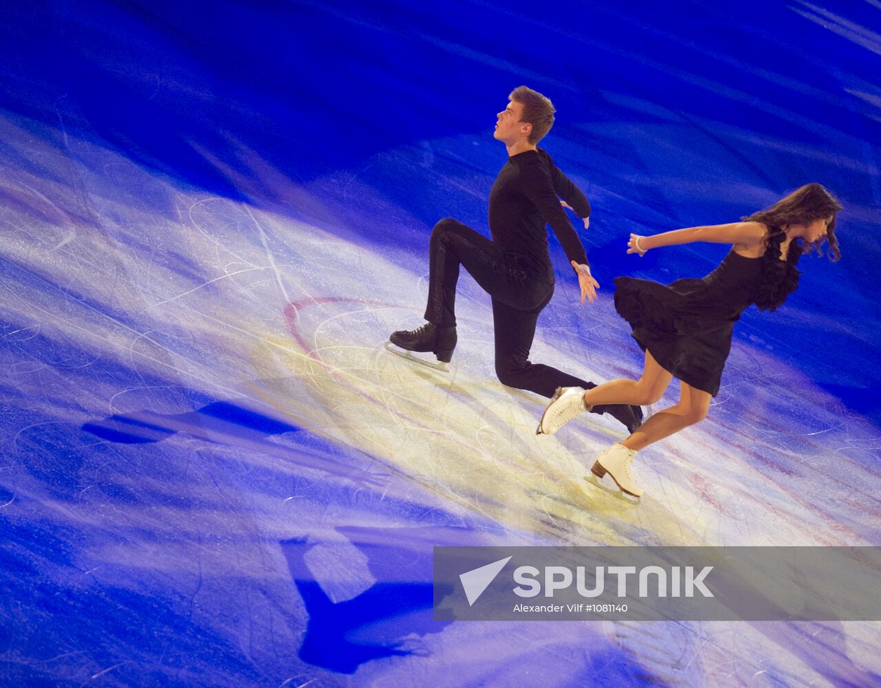 Figure skating World Cup 2012. Demonstration performances
