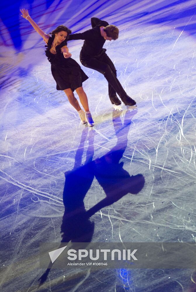 Figure skating World Cup 2012. Demonstration performances