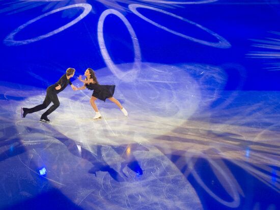 Figure skating World Cup 2012. Demonstration performances