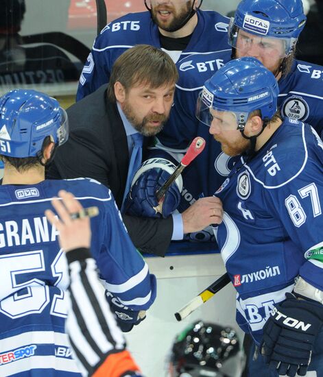 KHL. Dynamo Moscow vs. SKA St. Petersburg
