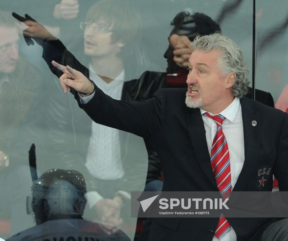 KHL. Dynamo Moscow vs. SKA St. Petersburg