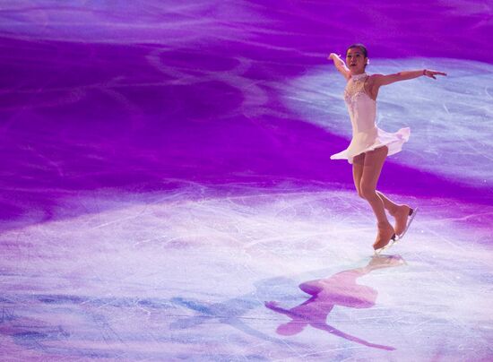 Figure skating World Cup 2012. Demonstration performances
