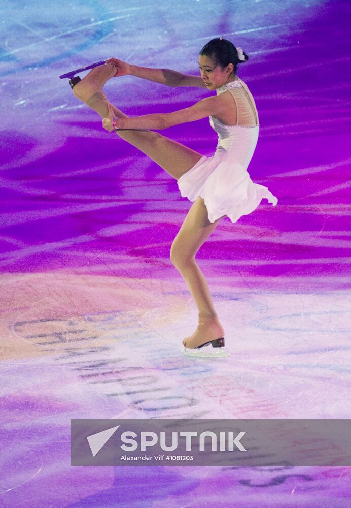 Figure skating World Cup 2012. Demonstration performances