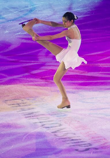 Figure skating World Cup 2012. Demonstration performances