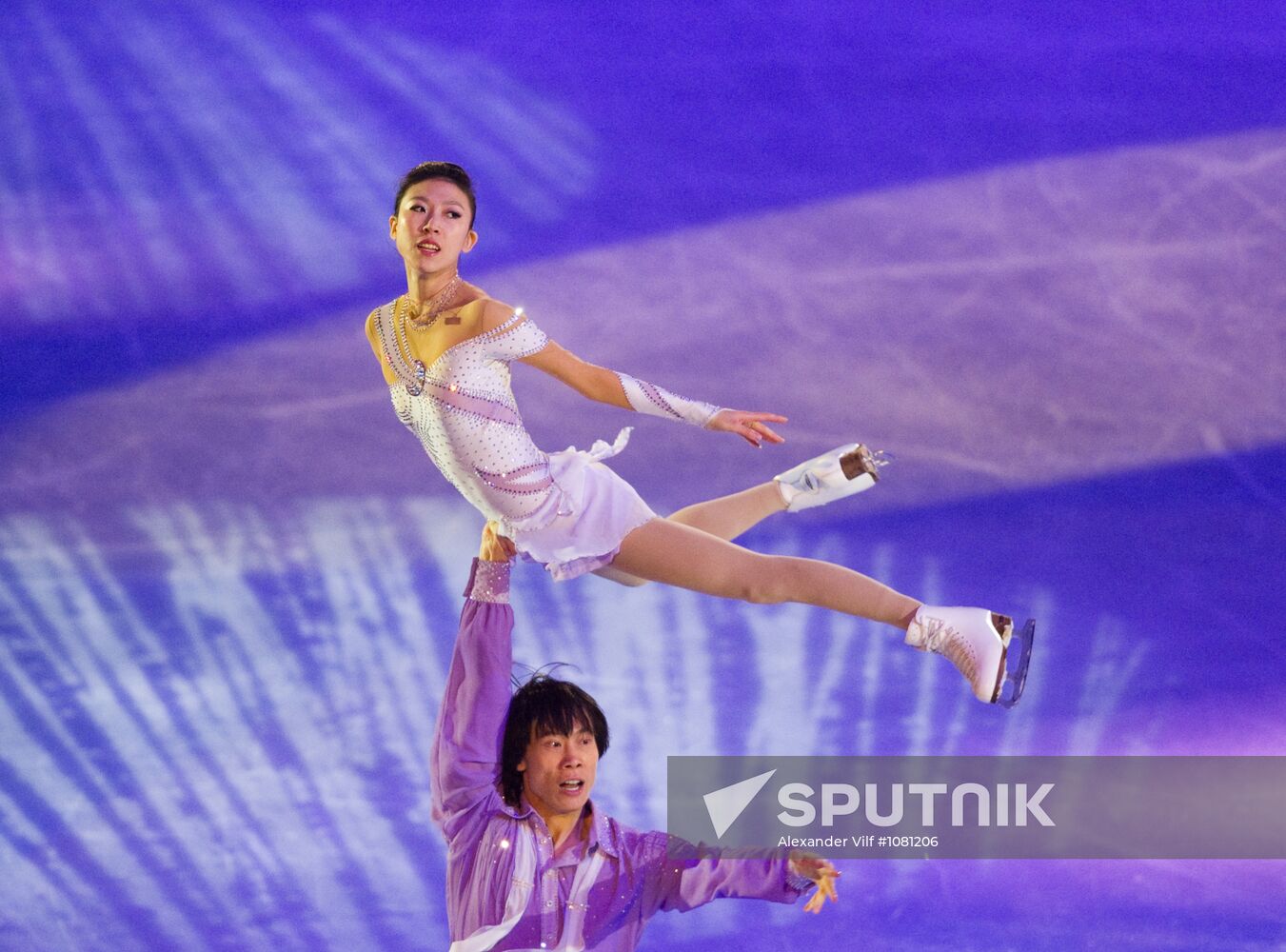 Figure skating World Cup 2012. Demonstration performances