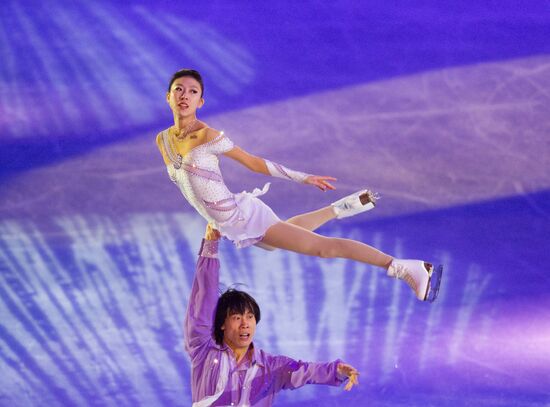 Figure skating World Cup 2012. Demonstration performances
