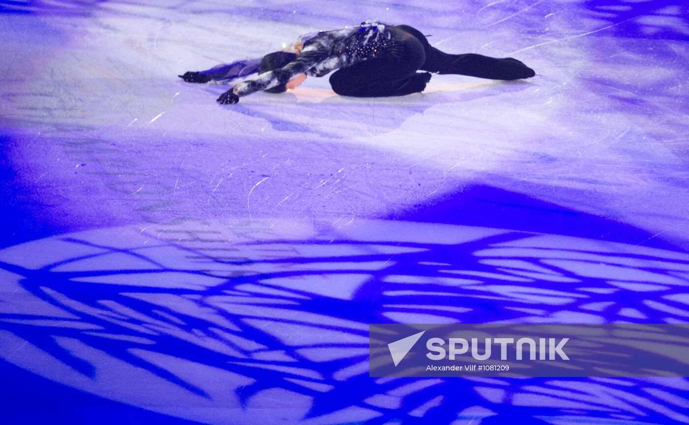 Figure skating World Cup 2012. Demonstration performances