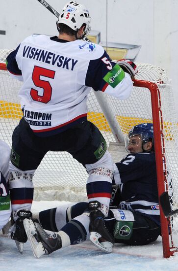 KHL. Dynamo Moscow vs. SKA St. Petersburg