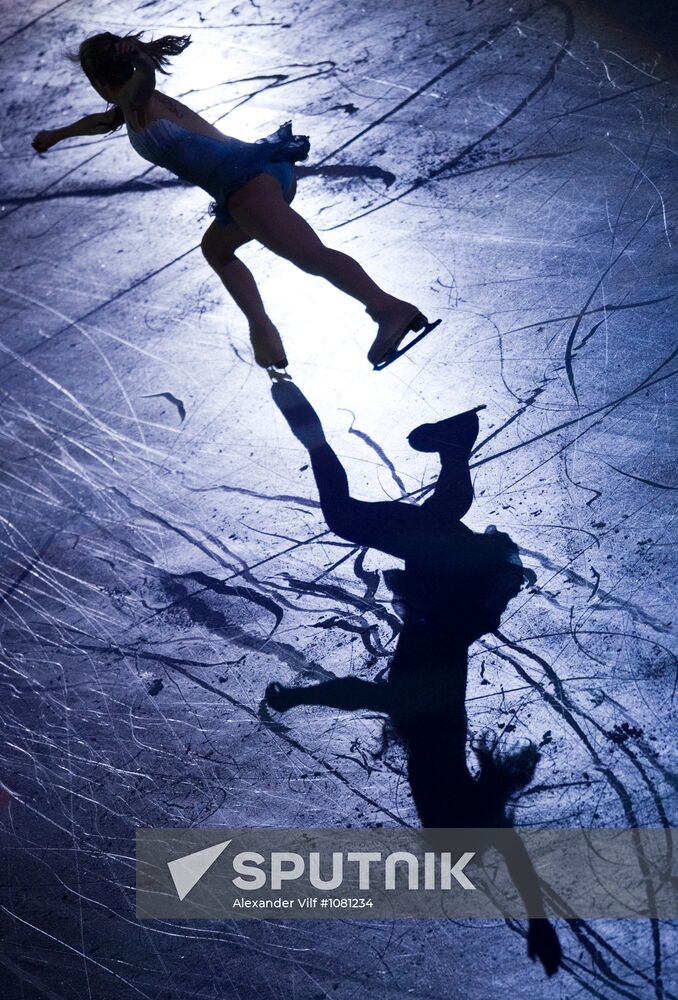 Figure skating World Cup 2012. Demonstration performances