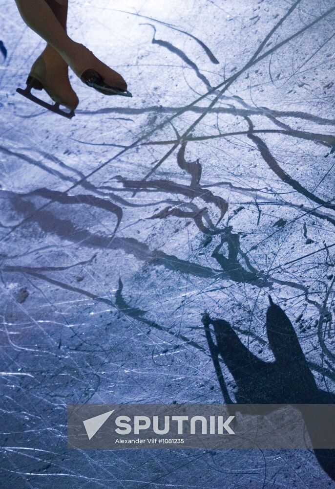 Figure skating World Cup 2012. Demonstration performances