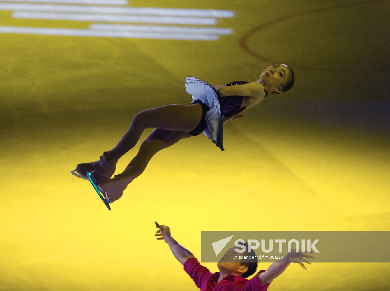 Figure skating World Cup 2012. Demonstration performances