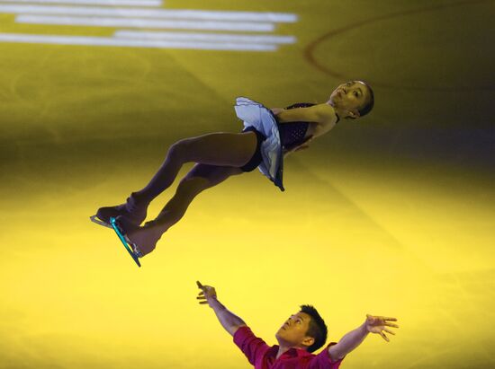Figure skating World Cup 2012. Demonstration performances