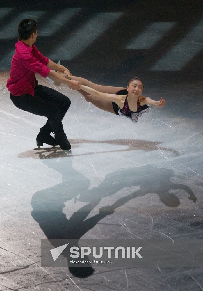Figure skating World Cup 2012. Demonstration performances
