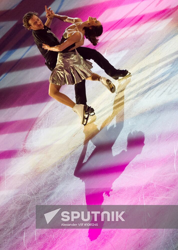 Figure skating World Cup 2012. Demonstration performances