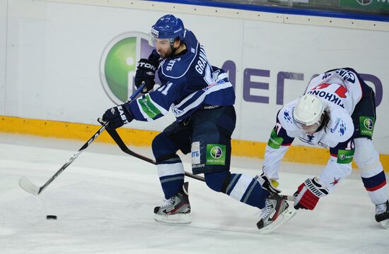 KHL. Dynamo Moscow vs. SKA St. Petersburg