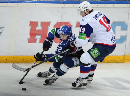 KHL. Dynamo Moscow vs. SKA St. Petersburg