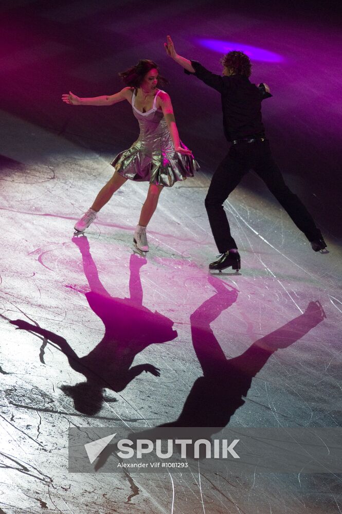 Figure skating World Cup 2012. Demonstration performances