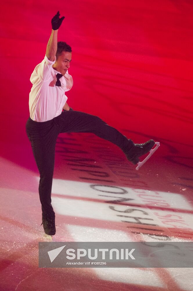 Figure skating World Cup 2012. Demonstration performances