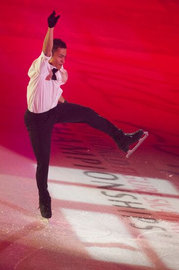 Figure skating World Cup 2012. Demonstration performances