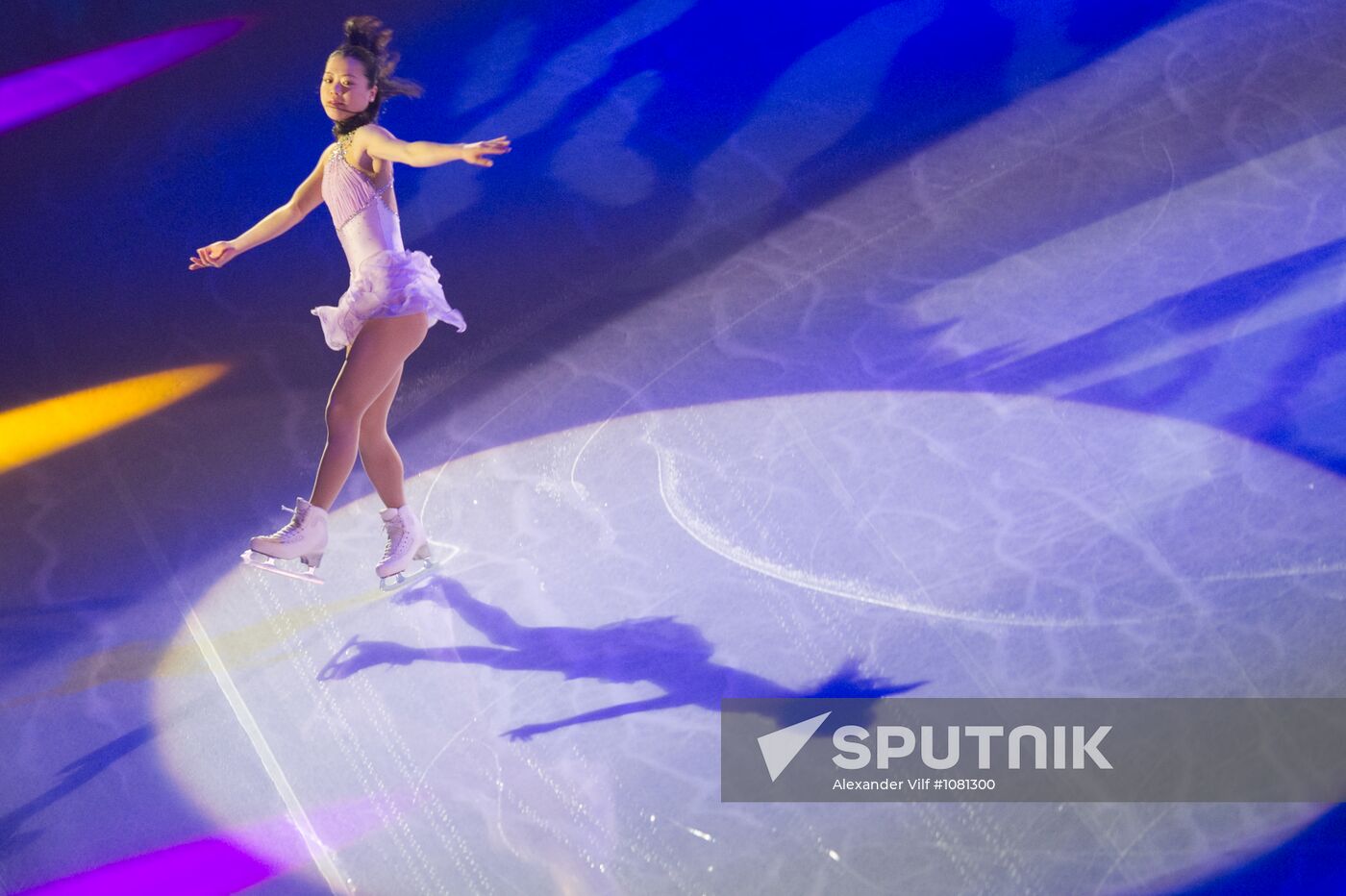 Figure skating World Cup 2012. Demonstration performances