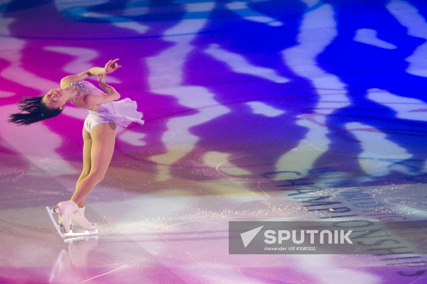 Figure skating World Cup 2012. Demonstration performances