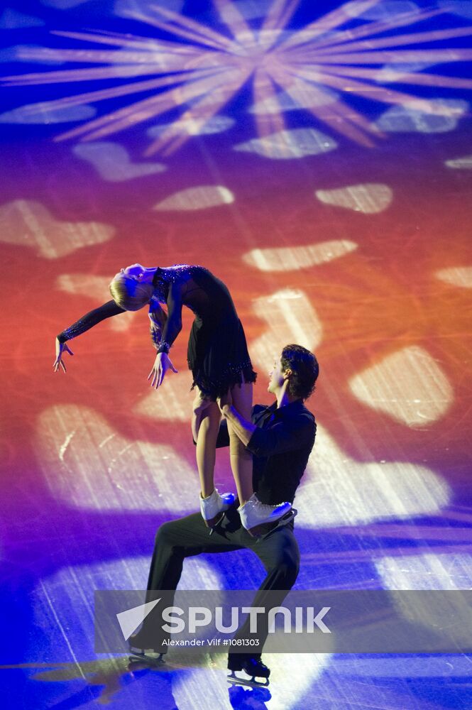 Figure skating World Cup 2012. Demonstration performances