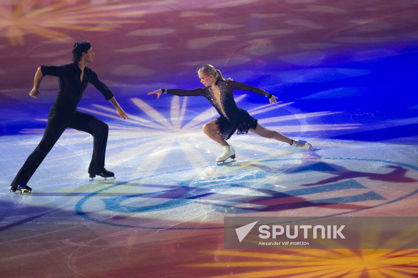 Figure skating World Cup 2012. Demonstration performances