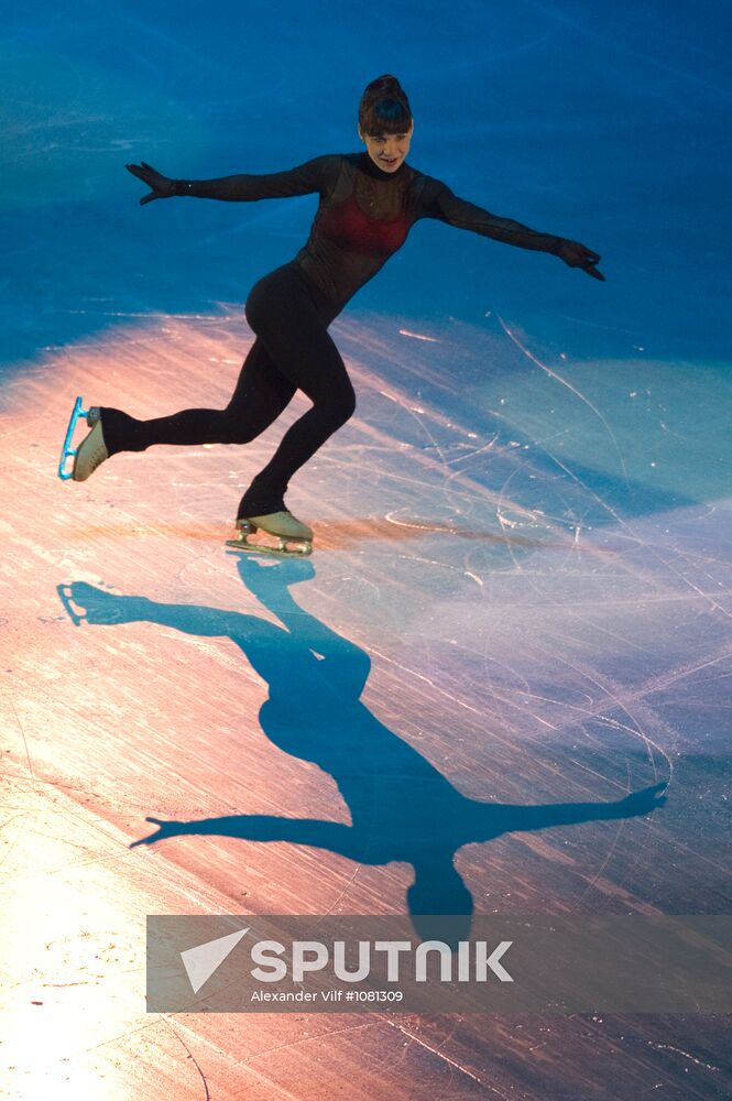 Figure skating World Cup 2012. Demonstration performances