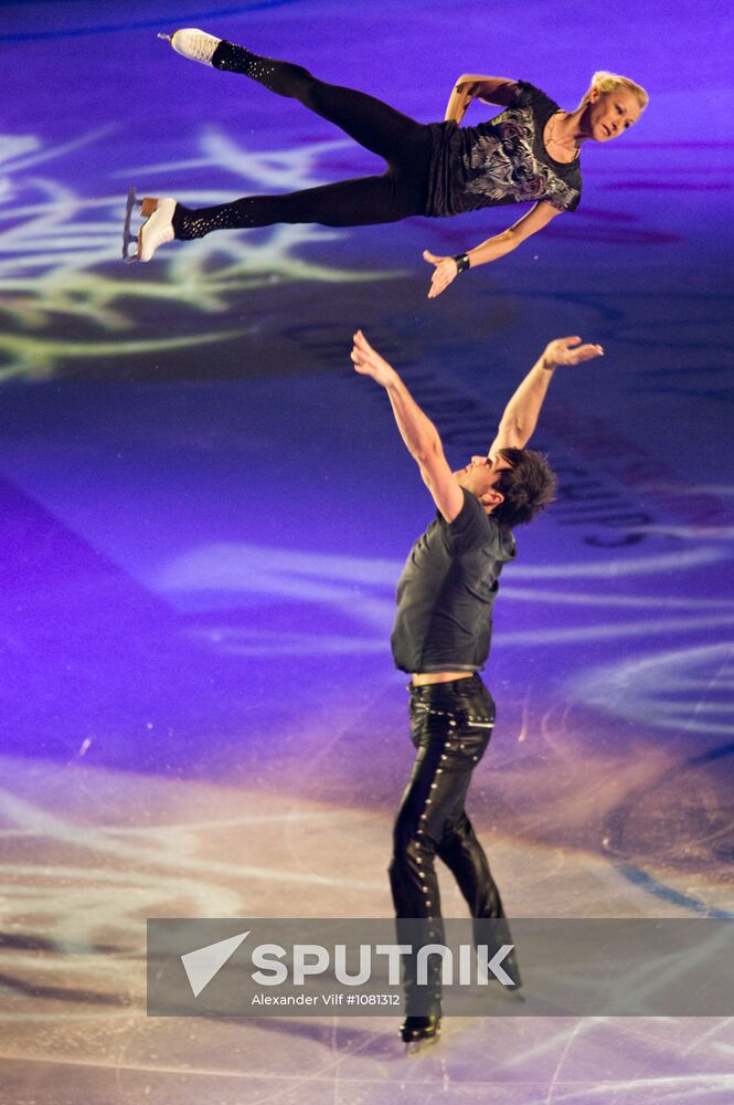 Figure skating World Cup 2012. Demonstration performances