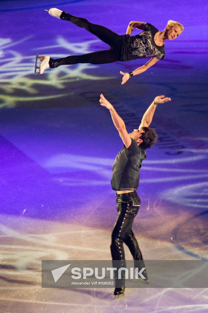 Figure skating World Cup 2012. Demonstration performances