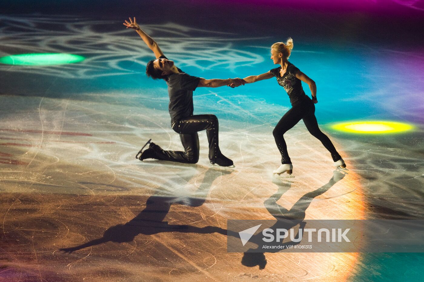 Figure skating World Cup 2012. Demonstration performances