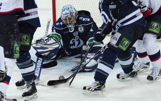 KHL. Dynamo Moscow vs. SKA St. Petersburg