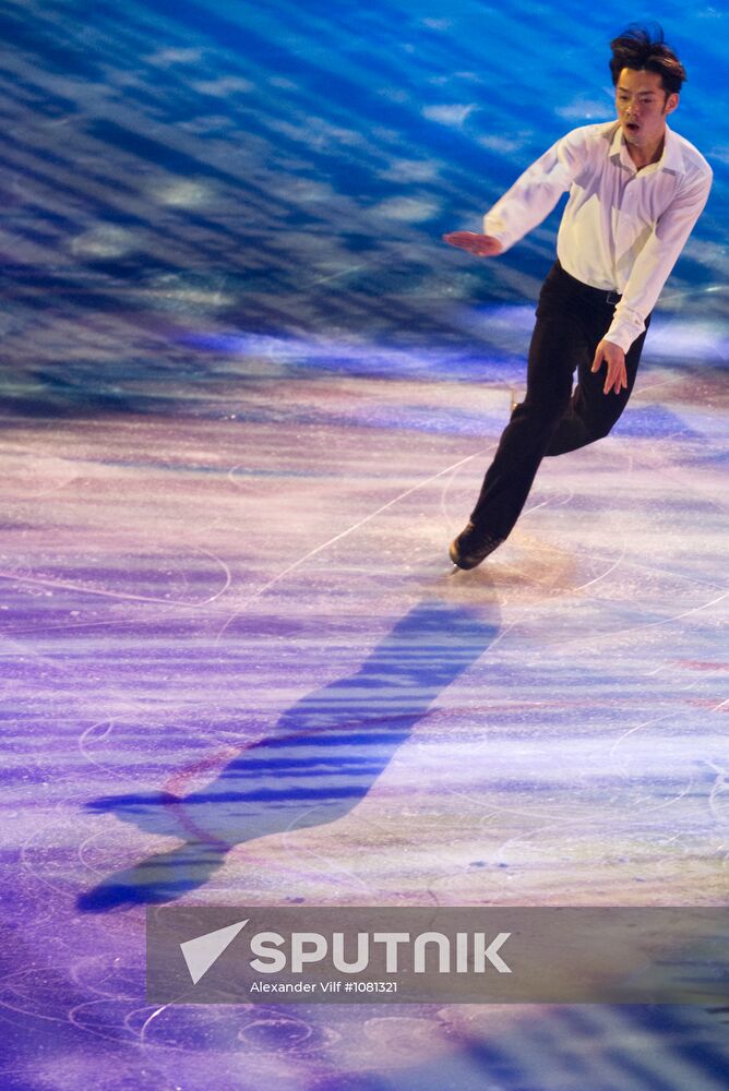 Figure skating World Cup 2012. Demonstration performances