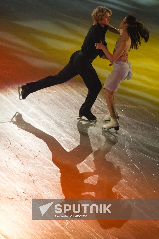 Figure skating World Cup 2012. Demonstration performances