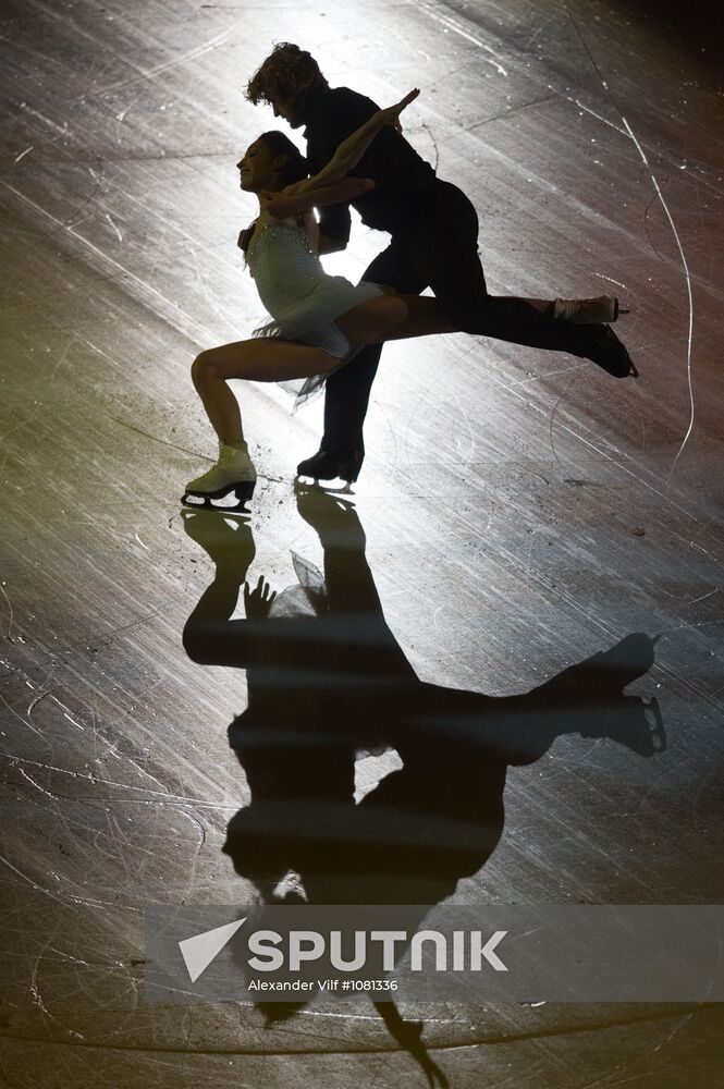 Figure skating World Cup 2012. Demonstration performances