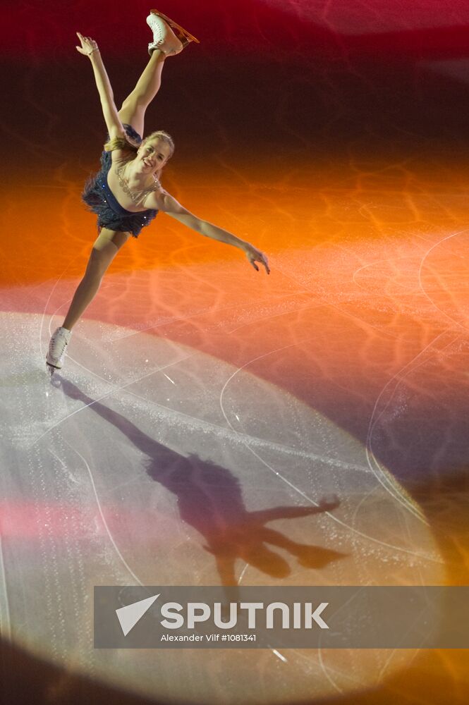 Figure skating World Cup 2012. Demonstration performances