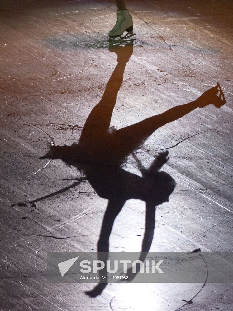 Figure skating World Cup 2012. Demonstration performances