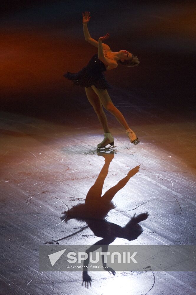 Figure skating World Cup 2012. Demonstration performances